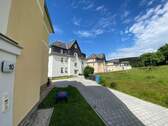 Neu gepflasterter Hof - 