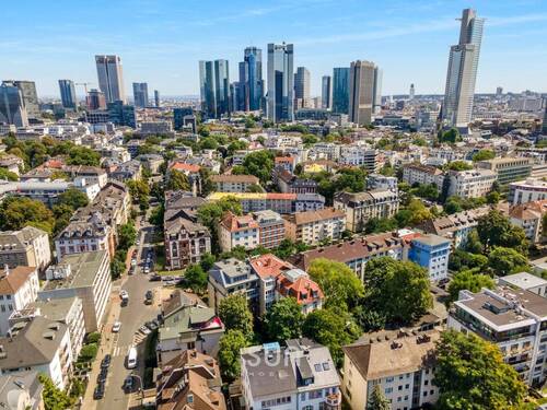 Luftansicht - 4 Zimmer Etagenwohnung zum Kaufen in Frankfurt