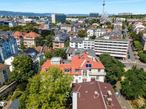 Luftansicht - 4 Zimmer Etagenwohnung in Frankfurt