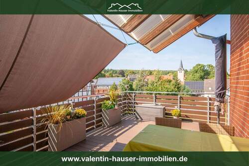 Balkon - Großzügiges Anwesen mit Wohnhaus, Scheune und viel Platz in Immenrode
