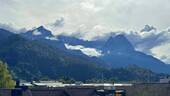 Blick vom Balkon - 2 Zimmer Etagenwohnung in Garmisch-Partenkirchen
