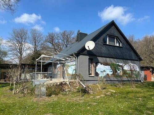 Giebelansicht - 4 Zimmer Einfamilienhaus in Peenehagen