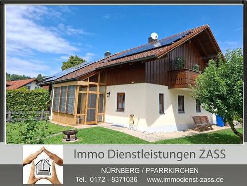 Doppelhaushälfte - Malching - Schöne Doppelhaushälfte (mit Wintergarten) in ruhiger Wohnsiedlungslage