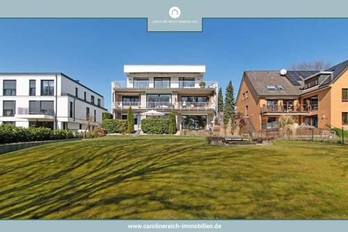 Von allen Seiten schön-rahmen.jpg - Energieeffiziente 3-Zi. Wohnung mit großer Westterrasse, herrlichem Gemeinschaftsgarten und TG in Hummelsbüttel!