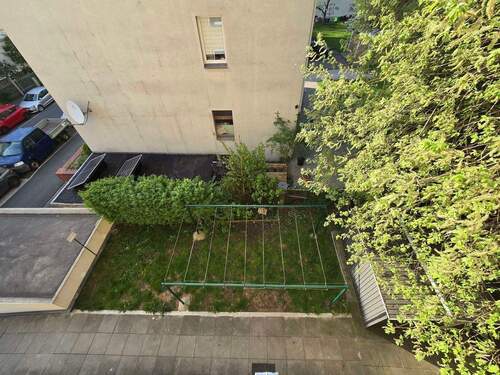 Blick auf Grundstück - 