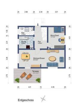 Darstellung und Maßangaben sind ohne Gewähr - 