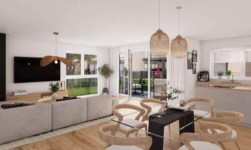 WE 1 Visualisierung - 4 Zimmer Etagenwohnung zum Kaufen in Hofheim