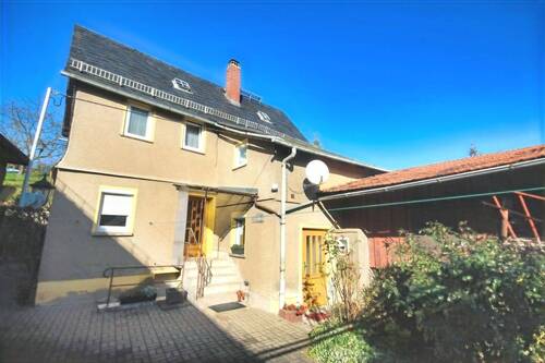 Hausansicht - 5 Zimmer Einfamilienhaus zum Kaufen in Mohlsdorf-Teichwolframsdorf