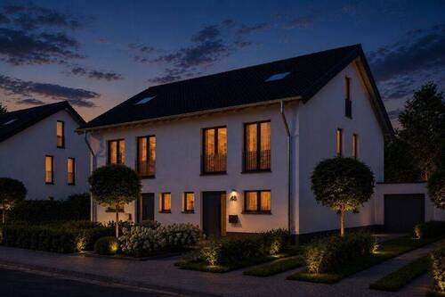 Straßenansicht Abend - 