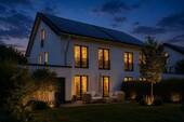 Gartenansicht Abend - 