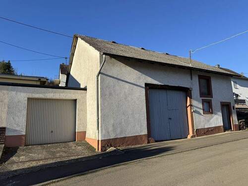 Scheune und Garage - NEWEL-BUTZWEILER - Grundstück mit Scheune und Garage