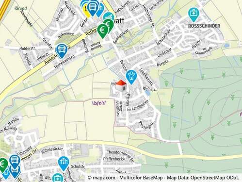 Geolyzer Kartenausschnitt - 