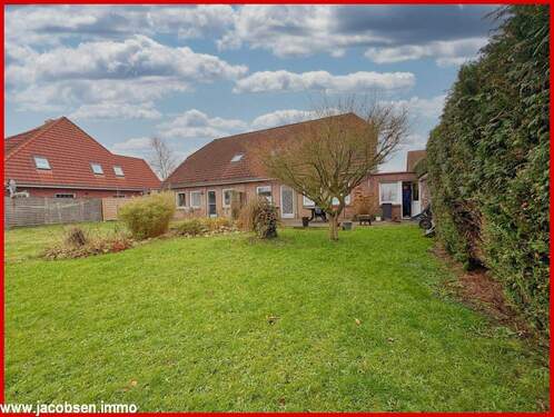 Nord-West-Ansicht - Doppelhaushälfte mit 99,00 m&sup2; in Schuby zum Kaufen