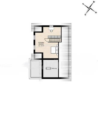 2.OG vorn u. DG hinten - 