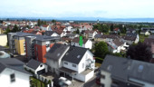 Luftaufnahme - Neuwertige Doppelhaushälfte mit Einliegerwohnung in bevorzugter Lage von Ailingen