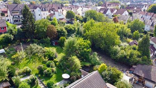 Grüne Oase mitten in der Stadt - 7 Zimmer Mehrfamilienhaus, Wohnhaus in Lahr/Schwarzwald
