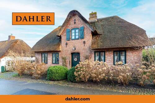 EXP-HP-Aussen-05-SWest-Str-DAHLER.jpg - Ansprechendes Einfamilienhaus unter Reet