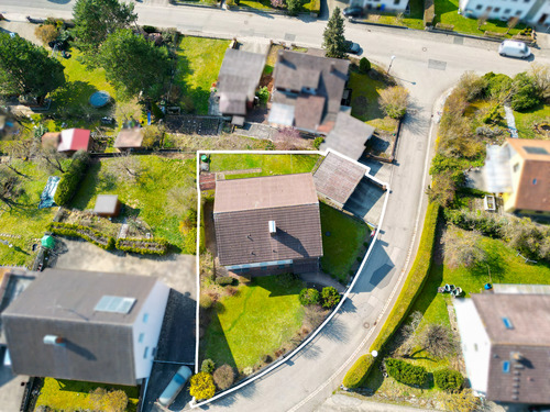 Außenperspektive - Mehrfamilienhaus, Wohnhaus mit 164,00 m&sup2; in Trautskirchen zum Kaufen