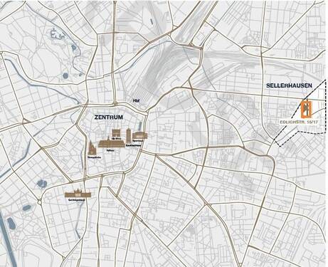 Lage in der Stadt - 