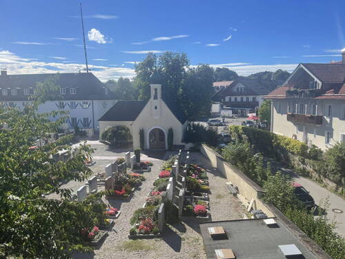 Blick vom der Ost Loggia - 3 Zimmer Etagenwohnung zum Kaufen in Glonn