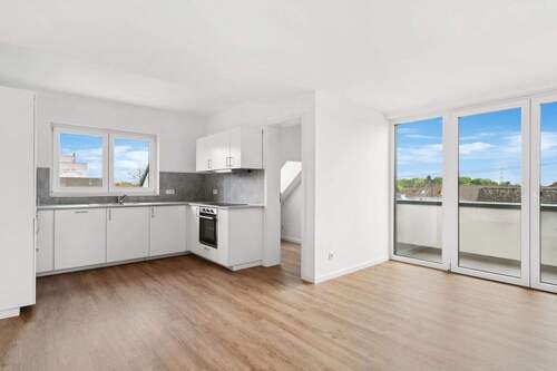 Küchenbereich - 2 Zimmer Etagenwohnung in Frankfurt am Main / Sindlingen