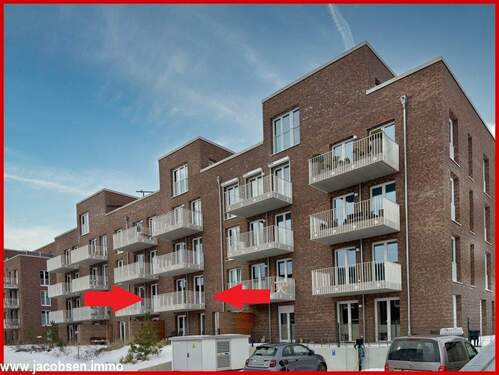 Süd-Ost-Ansicht - 3 Zimmer Etagenwohnung zur Miete in Schleswig