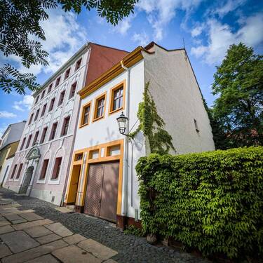 Hausansicht - Sporergasse - Historisches Stadthaus - außergewöhnliches Sanierungsprojekt in Görlitz