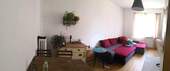 helles gräumiges Wohnzimmer - 2 Zimmer Etagenwohnung zur Miete in Leipzig
