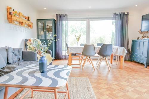 Wohnzimmer - 4 Zimmer Bungalow zum Kaufen in Drochtersen