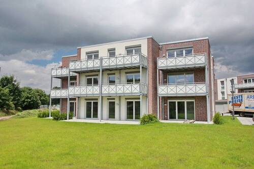 Rückansicht - 2 Zimmer Etagenwohnung zur Miete in Kaltenkirchen