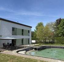 Architektenhaus (KfW 40) mit Schwimmteich + Nebengebäude ( 78 m²)+Solar - Pantelitz