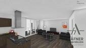 Visualisierung Wohn- Essbereich - 3 Zimmer Etagenwohnung zum Kaufen in Trier