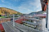 Terrasse_Gasthaus - 2 Zimmer Mehrfamilienhaus, Wohnhaus zum Kaufen in Neckarsteinach
