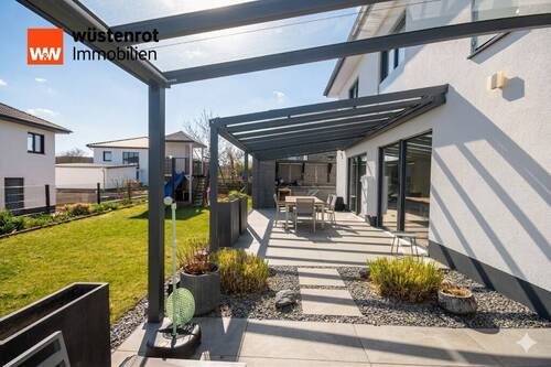 Terrasse - 5 Zimmer Einfamilienhaus zum Kaufen in Burghaun