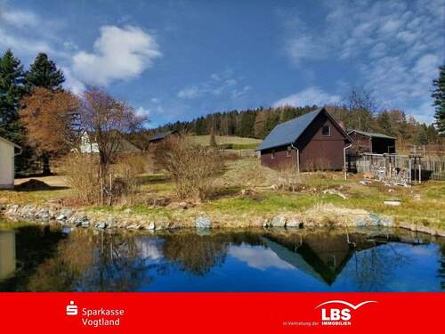 Ansicht von Süden - Grundstück zum Kaufen in Bad Brambach