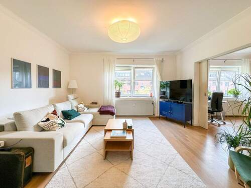 Wohnbereich - Etagenwohnung mit 81,20 m&sup2; in Düsseldorf zum Kaufen