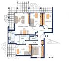 Grundriss Wohnung Nr. 1 - 
