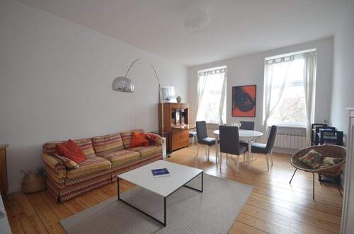 Wohnzimmer - 2 Zimmer Etagenwohnung zum Kaufen in Berlin