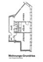 Wohnungs-Grundriss - 