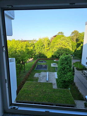 Blick aus der Küche - 