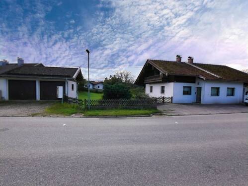 Nord-Ansicht - 6 Zimmer Mehrfamilienhaus, Wohnhaus in Chieming