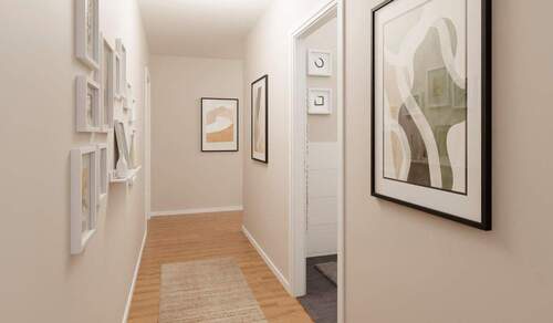 Freundlicher Flurbereich - 