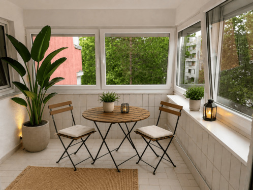 Wintergarten - 3 Zimmer Etagenwohnung zur Miete in Ingolstadt