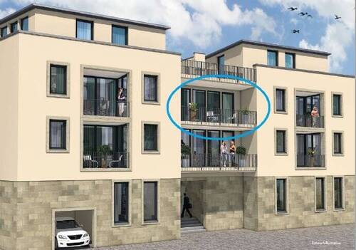 Lage der Wohnung Ansicht Badstraße - 