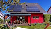 Südwest-Ansicht des Hauses - 5 Zimmer Einfamilienhaus in Erfurt