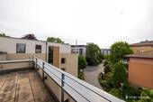 Aussicht von der Dachterrasse - 2 Zimmer Etagenwohnung zum Kaufen in Nürnberg