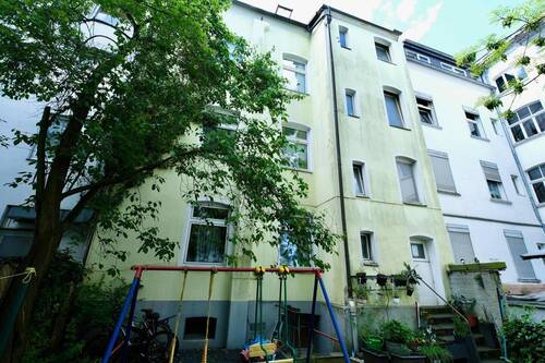 Rückansicht - Mehrfamilienhaus, Wohnhaus mit 298,00 m² in Düsseldorf zum Kaufen