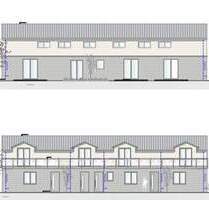 Zur Miete: Wohnen im Grünen - Zwei-Zimmer-Neubauwohnung im Erdgeschoss mit Terrasse und Garten - Boren
