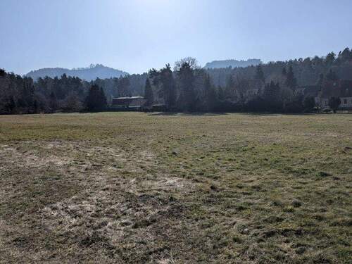 Blick - Bauplatz in der Sächsischen Schweiz Ortsteil Gohrisch