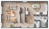Aura136 - Grundriss Erdgeschoss - 